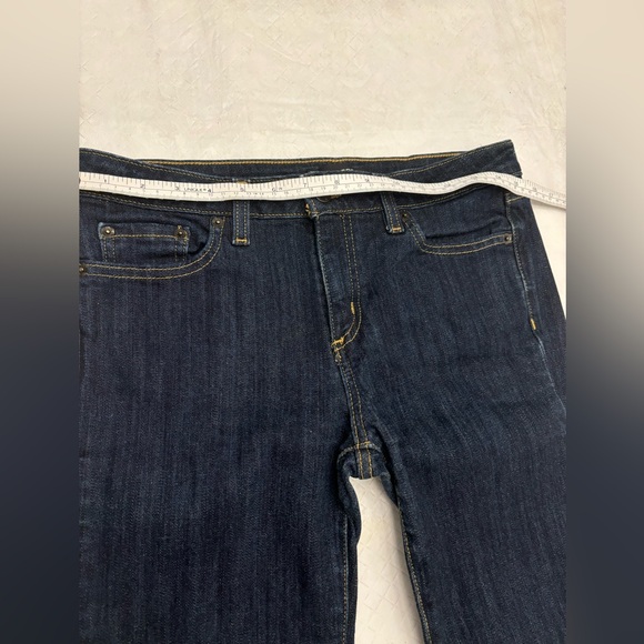 Women’s Joe Fresh Slim Fit Low Rise Indigo Blue Jeans - Picture 7 of 13